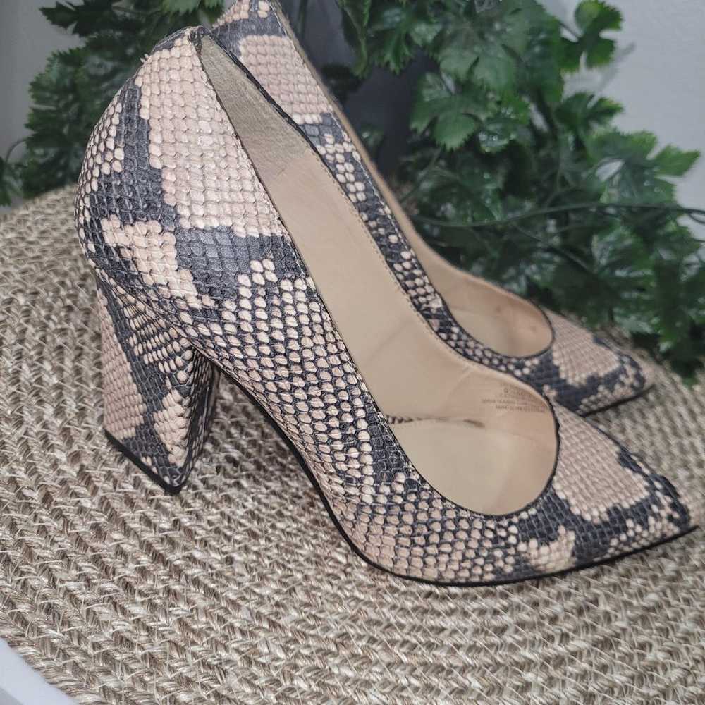 VINCE CAMUTO Snake Python Candera Triangle Block … - image 8