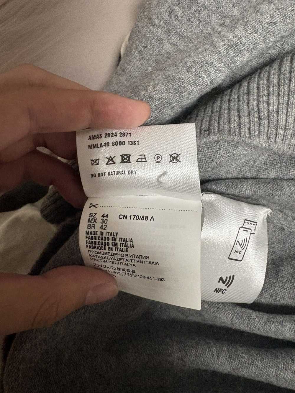 Miu Miu MIU MIU Logo Sweater - image 4