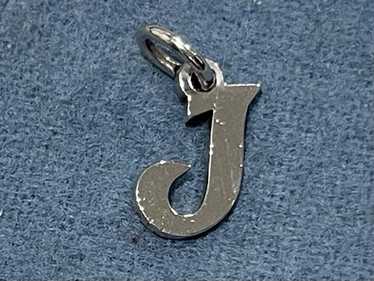 James Avery Script Letter J Name Initial Charm Pe… - image 1