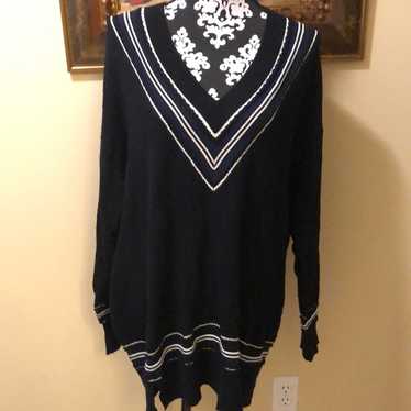 🆕🦴Rag & Bone Dianna V-neck color block stripe, … - image 1