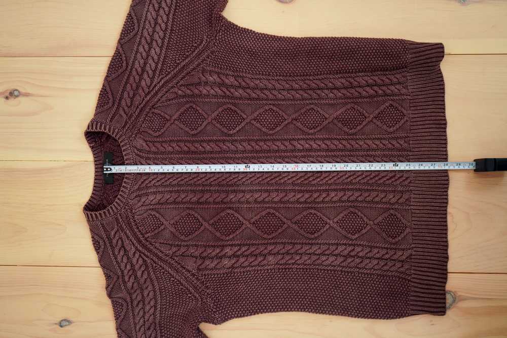 Rag & Bone Soft Red Rag & Bone textured sweater i… - image 5