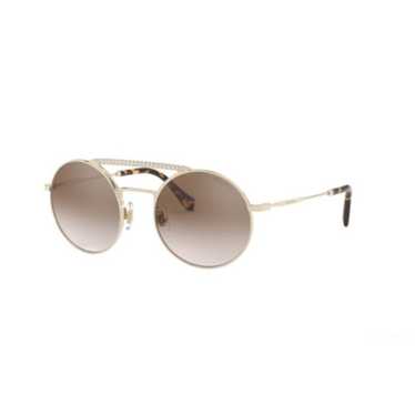 Miu Miu by Prada Round Crystal Brow Tinted Gold B… - image 1