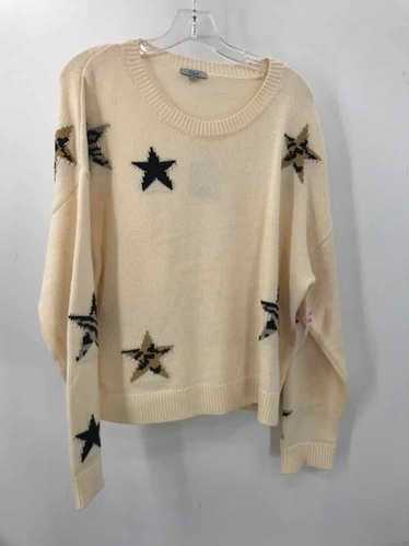 Pre-Owned Rails Ivory Size Large Printed Sweater - image 1