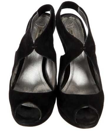 Miu Miu MIU MIU Suede Slingbacks - SIZE 5 - image 1