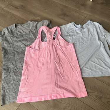 Lululemon bundle Set of Three SWIFTLY TECH short … - image 1