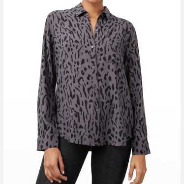 Rails Rocsi Cheetah Print Button Down Blouse - image 1