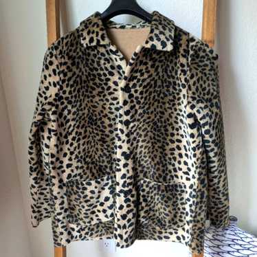 Source Unknown Black And Tan Reversible Teddy Jac… - image 1