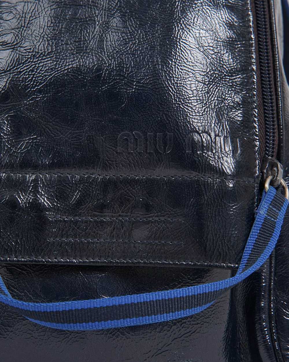 Miu Miu Miu Miu S/S2000 Patent Leather Backpack - image 4