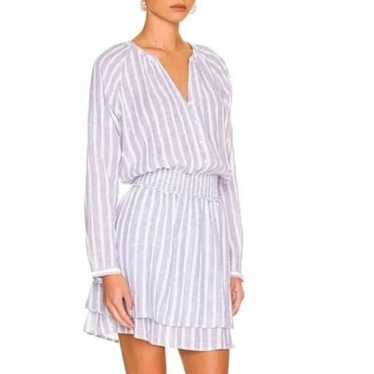 Rails Rails NWT Jasmine Azure Stripe Dress Blue L… - image 1