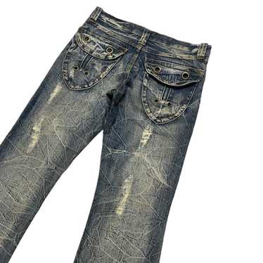 semanticdesign Semantic Design Distressed Denim F… - image 1