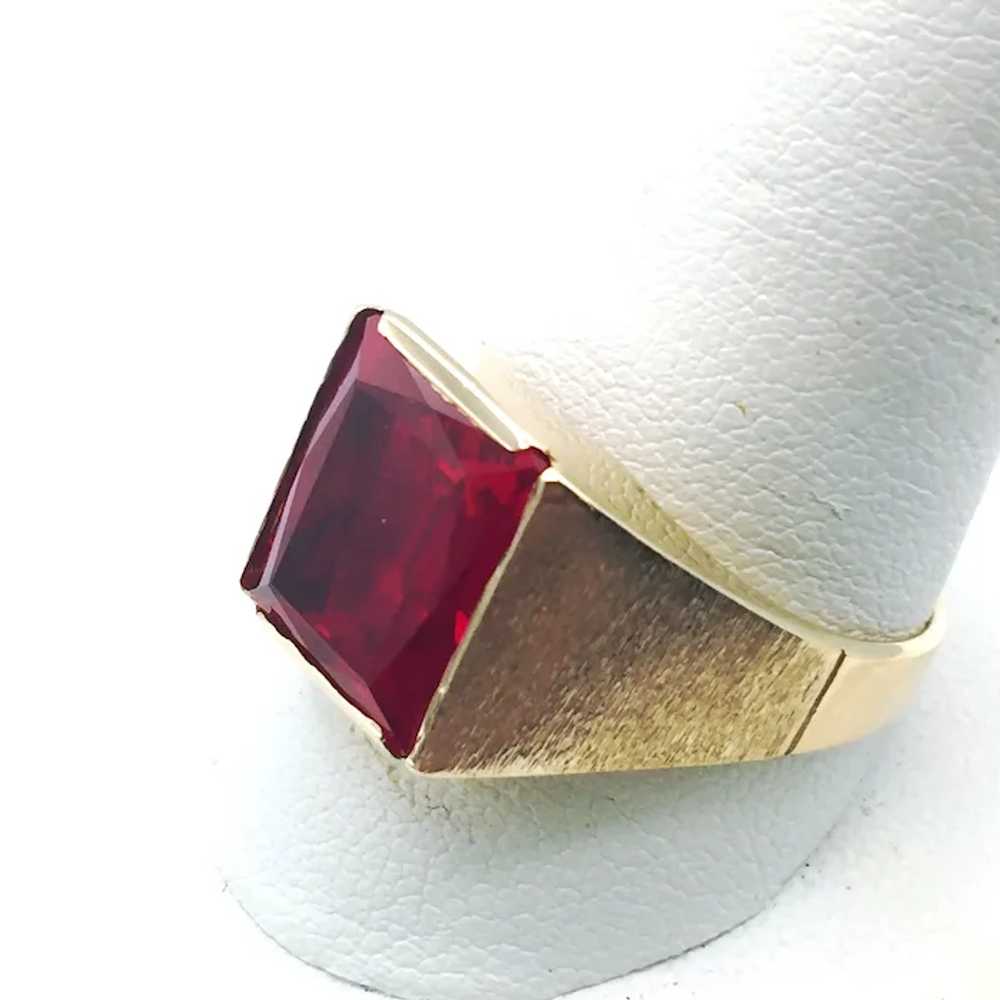 10K Lab Ruby Ring View 4