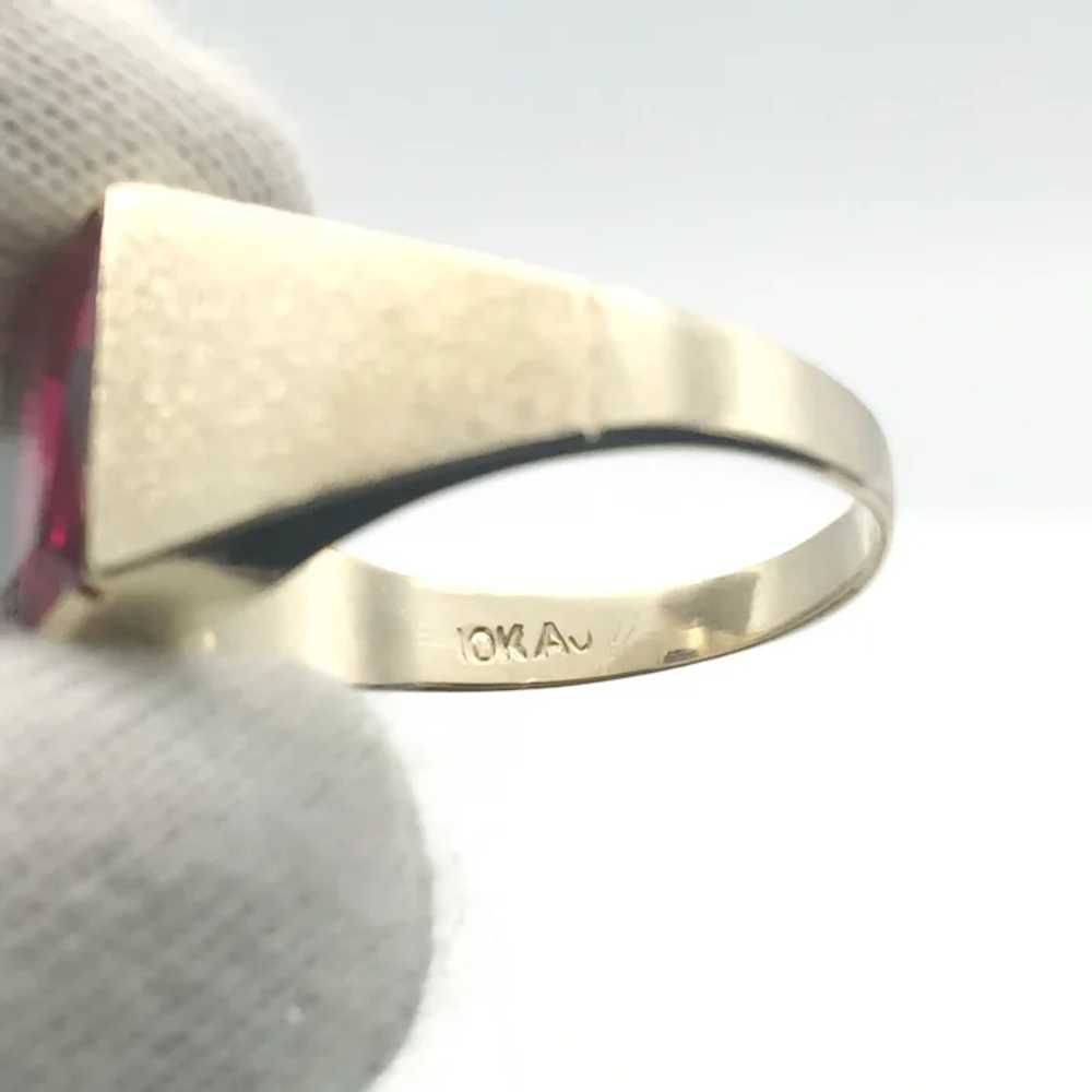 10K Lab Ruby Ring View 5