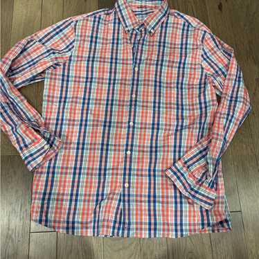 Vineyard Vines Performance Buttondown Up Plaid Ca… - image 1