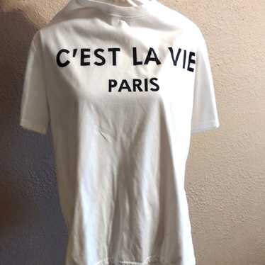 Source Unknown White Tee With Black Text - image 1