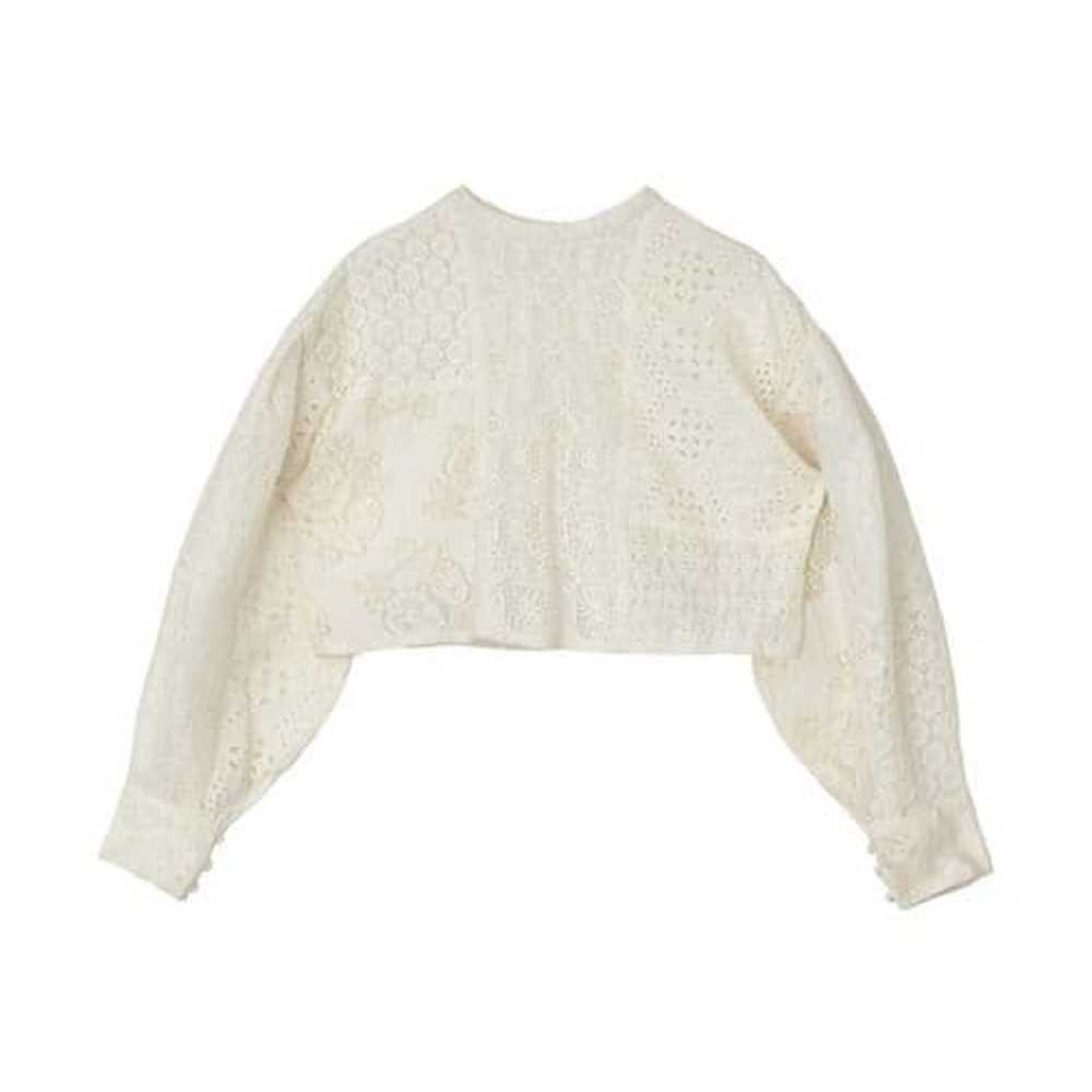 2-WAY PATCHWORK LACE ZIP TOP - Ameri - image 6