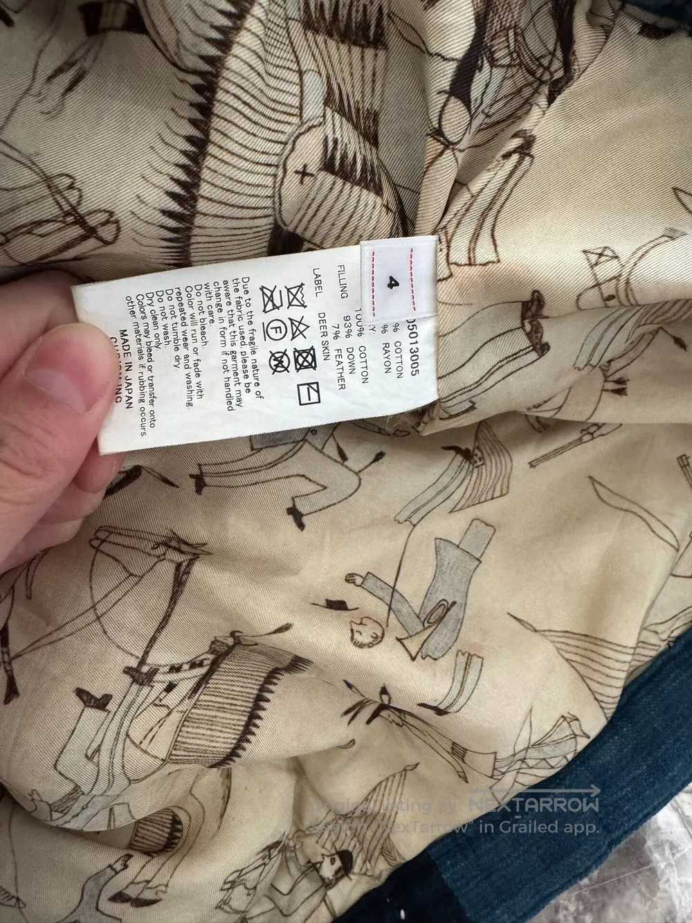 Visvim visvim down jacket with unique patchwork d… - image 6