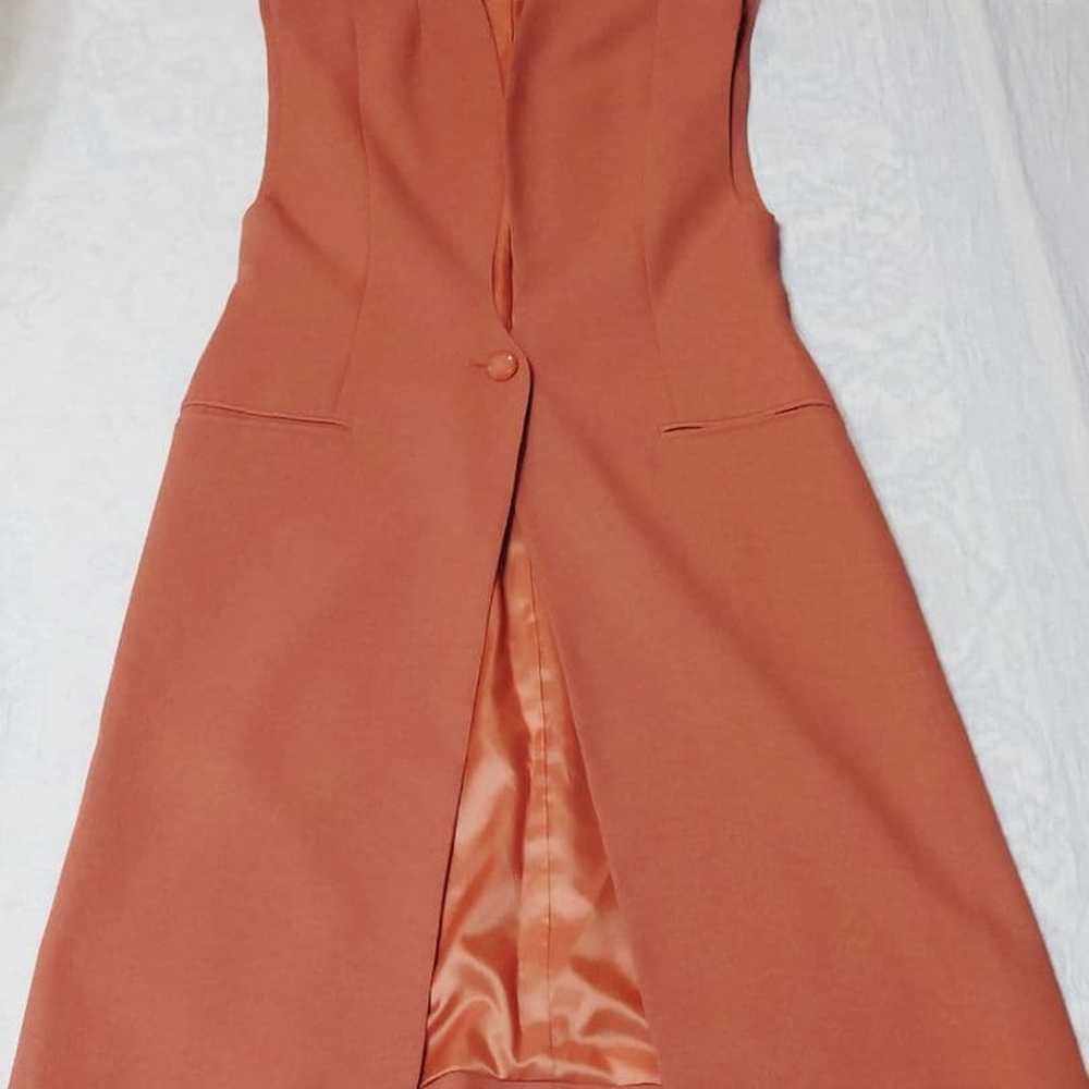 Excellent condition AMERI WAVE COLLAR ANGULAR VEST - image 4