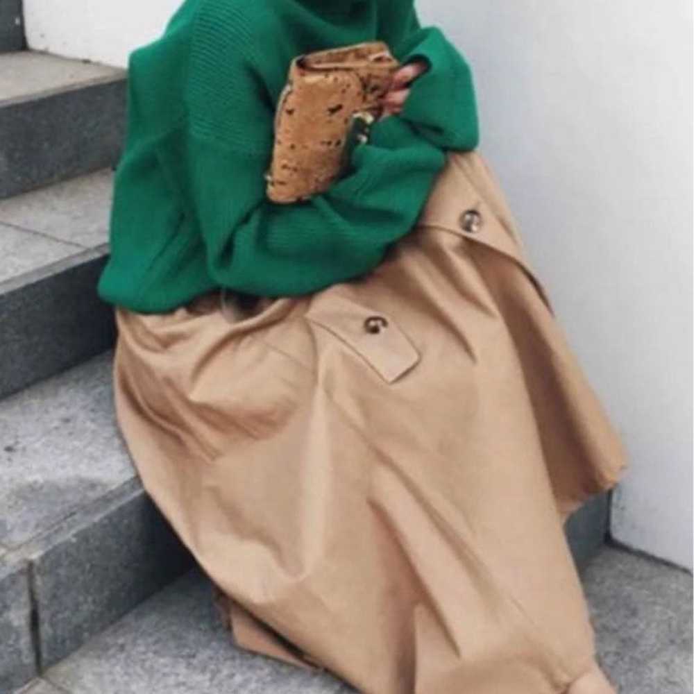 Ameri ♡ OVER TURTLE KNIT! Green - image 2