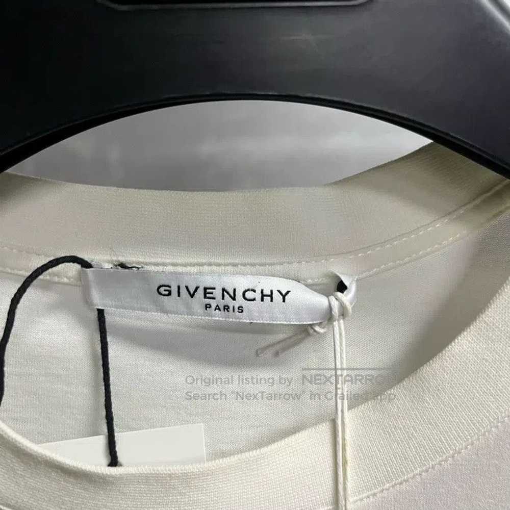 Givenchy Givenchy White Solid Pattern Printed Sho… - image 2