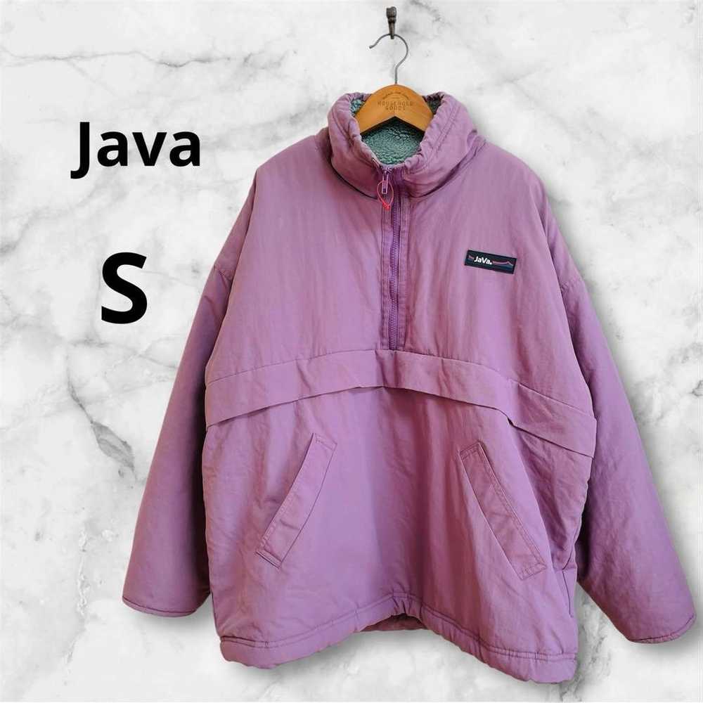 JaVa Java Collaboration ★ Reversible Half-Zip Nyl… - image 1