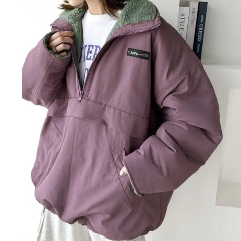 JaVa Java Collaboration ★ Reversible Half-Zip Nyl… - image 2