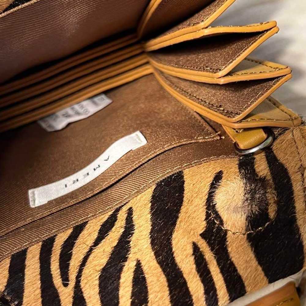 Ameri Tiger Pattern Handbag - Square Shape - image 8