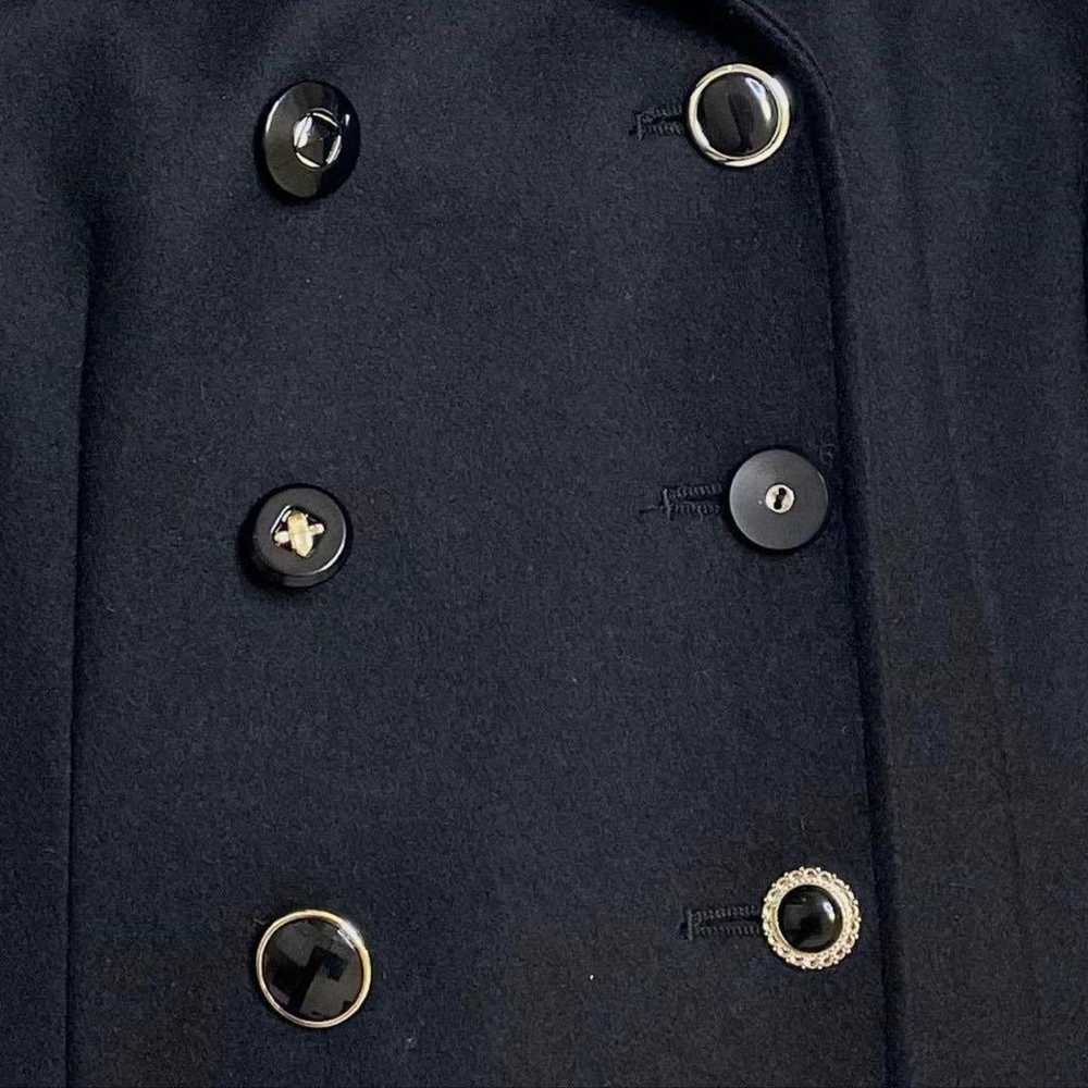 Waist-Shaping Assorted Button Coat - Ameri - image 2