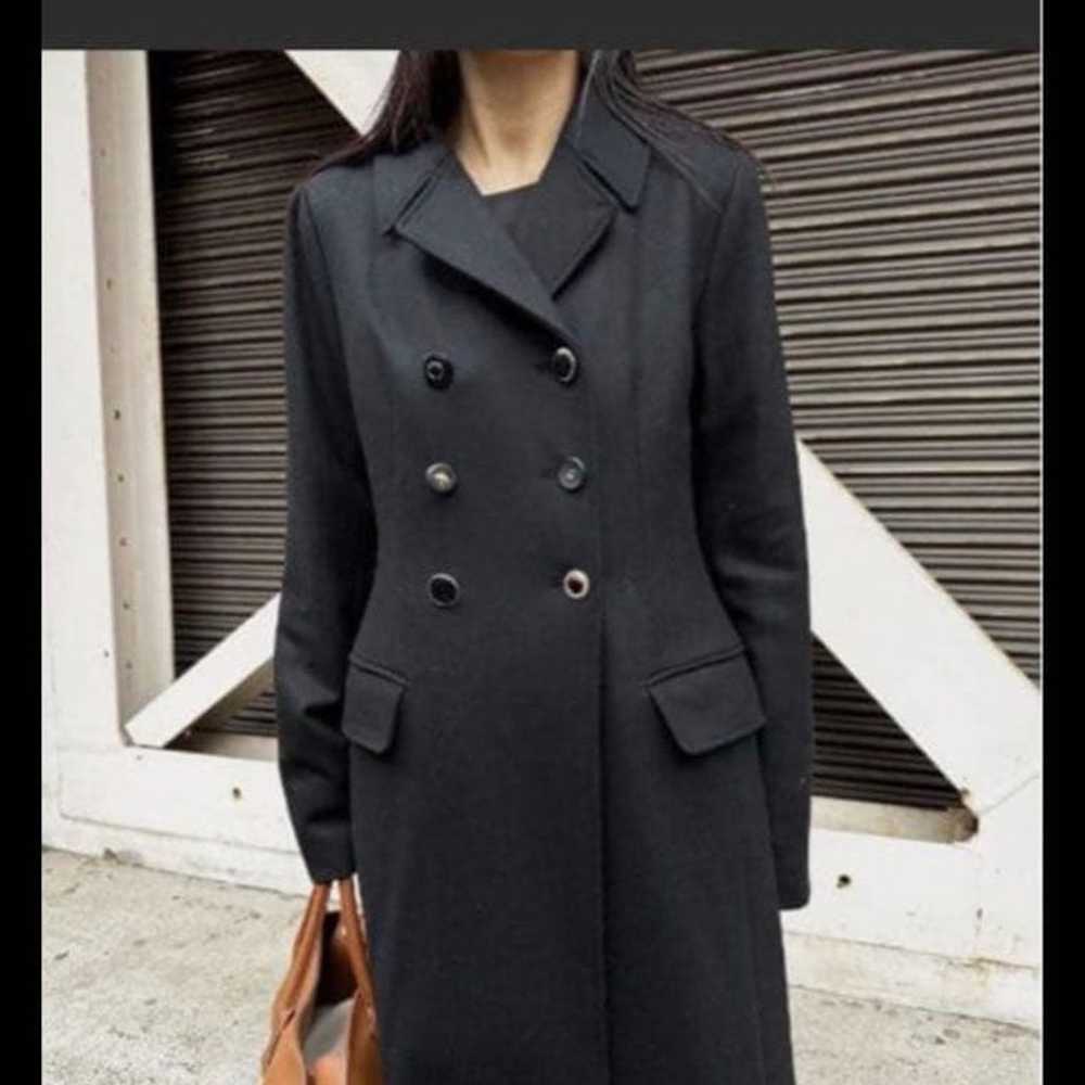 Waist-Shaping Assorted Button Coat - Ameri - image 4