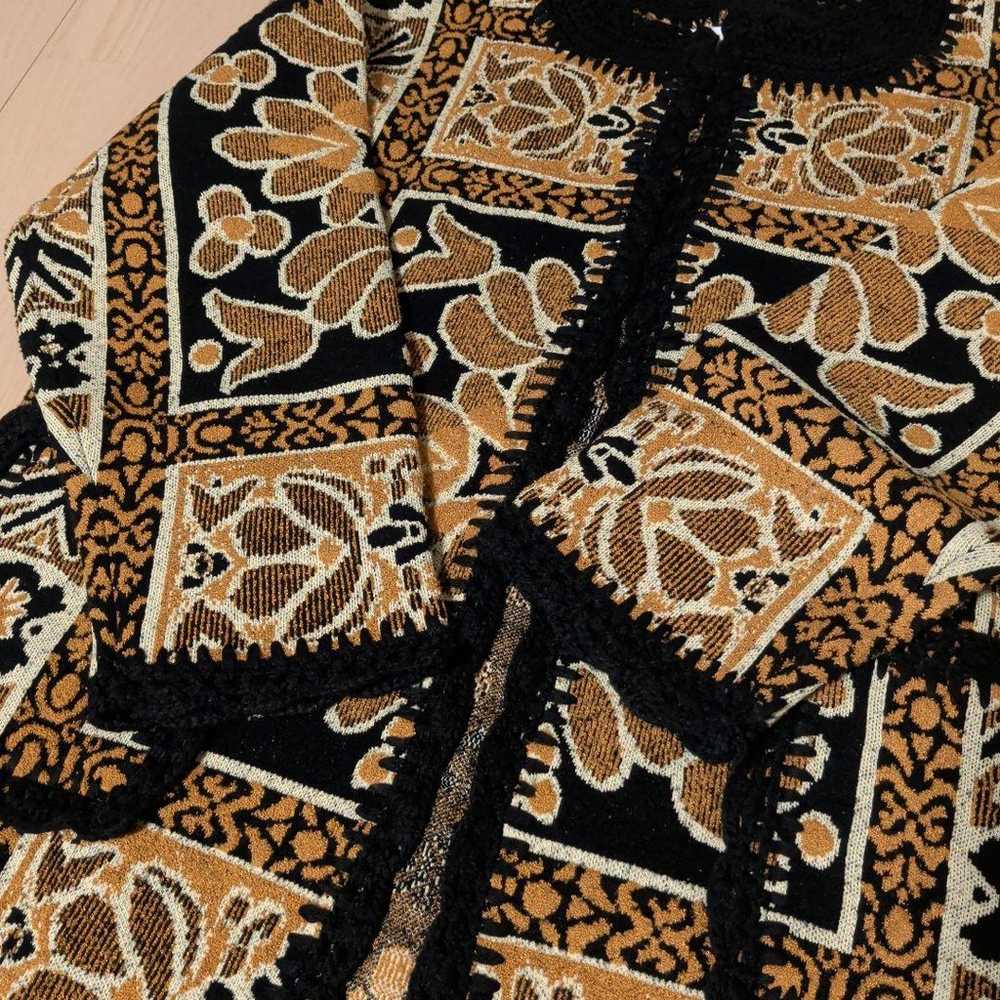 Ameri RUG PATTERN KNIT JACKET - image 11