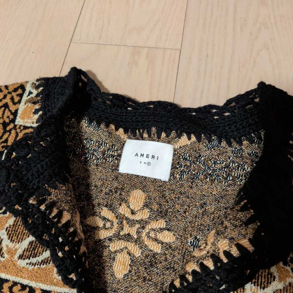 Ameri RUG PATTERN KNIT JACKET - image 12