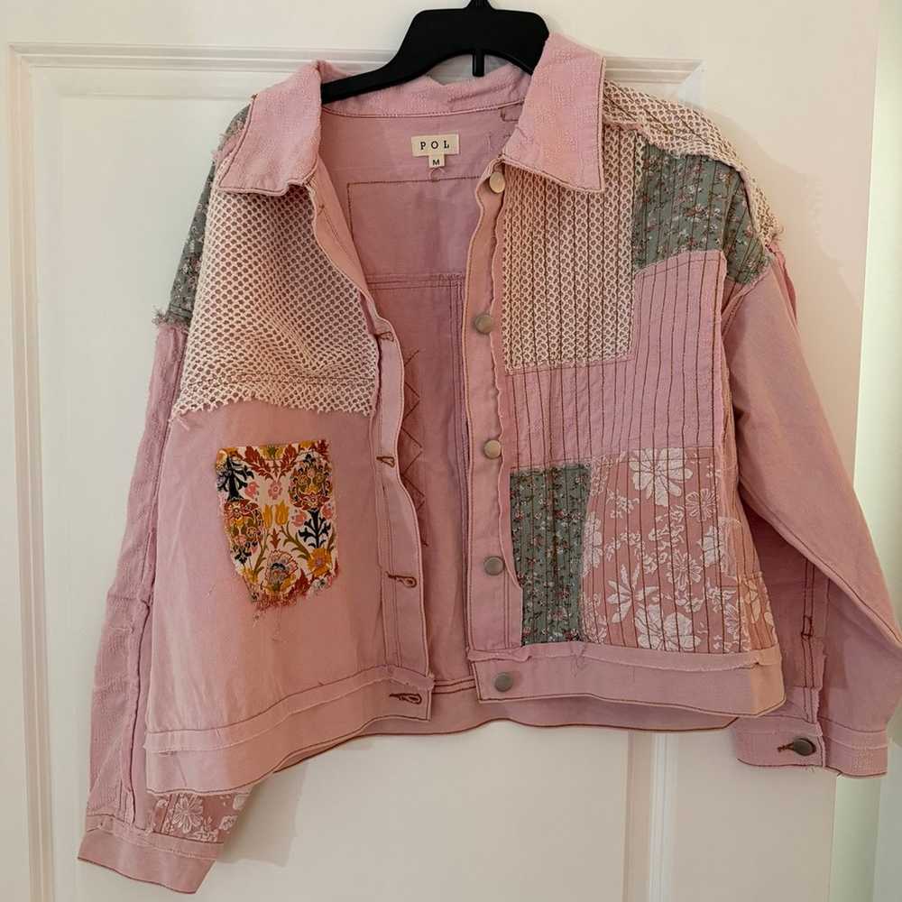 POL patchwork jacket - image 2