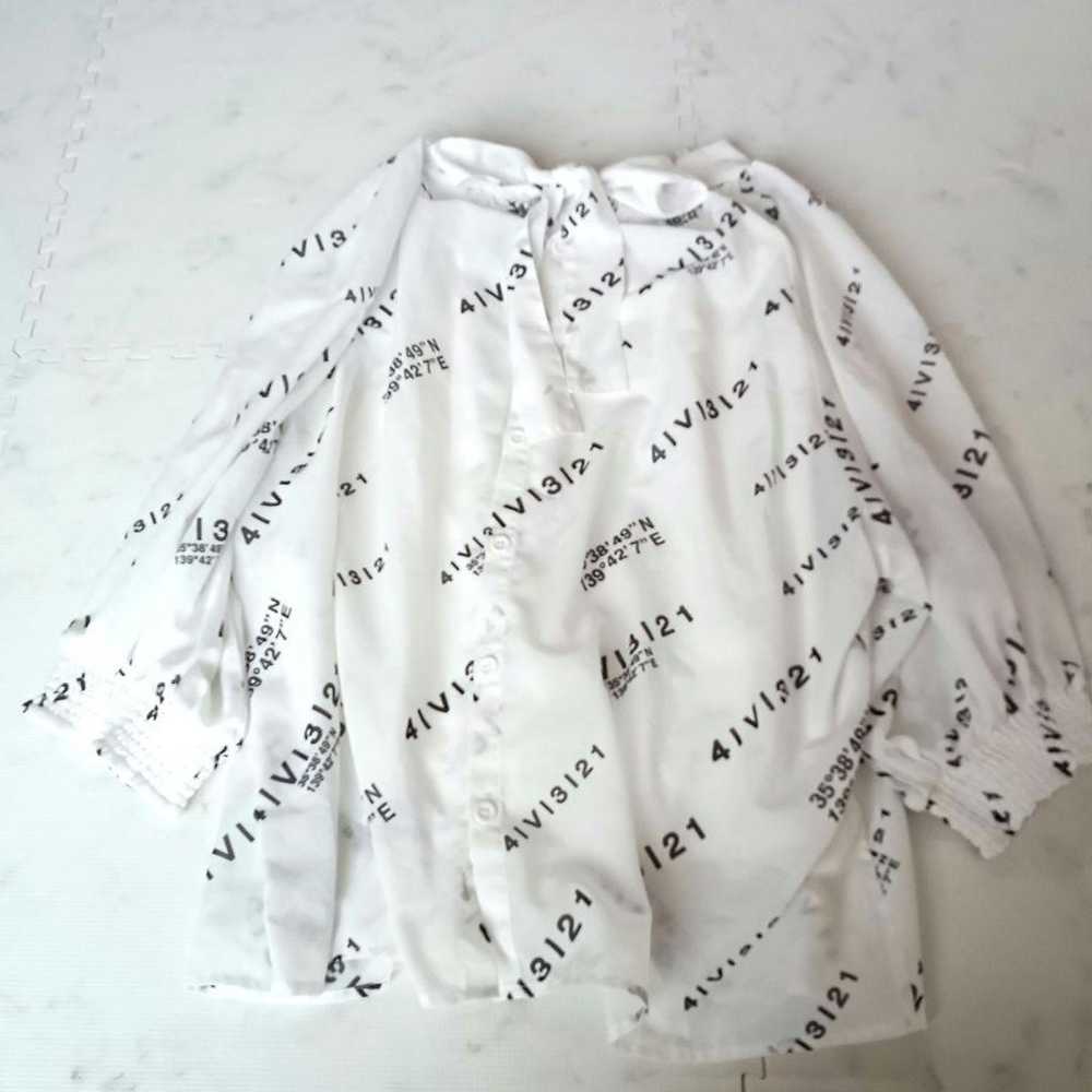 AMERI PASSCODE GATHER BLOUSE - image 11