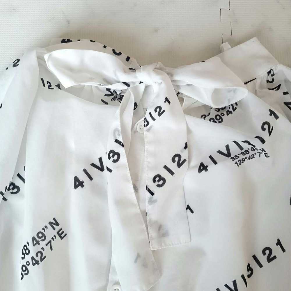 AMERI PASSCODE GATHER BLOUSE - image 12