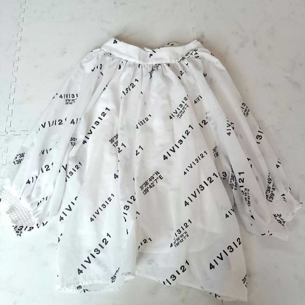 AMERI PASSCODE GATHER BLOUSE - image 4