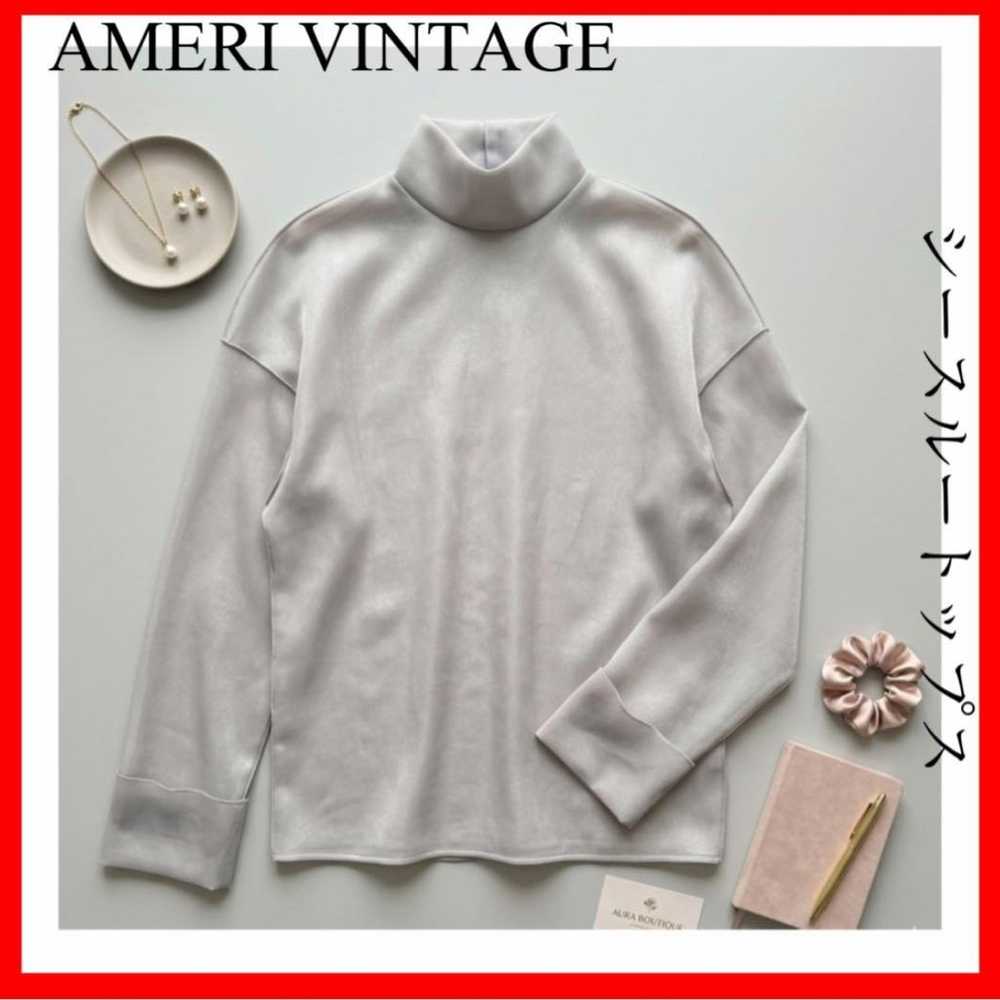 AMERI VINTAGE ✨ See-Through Top - Ameri - image 1