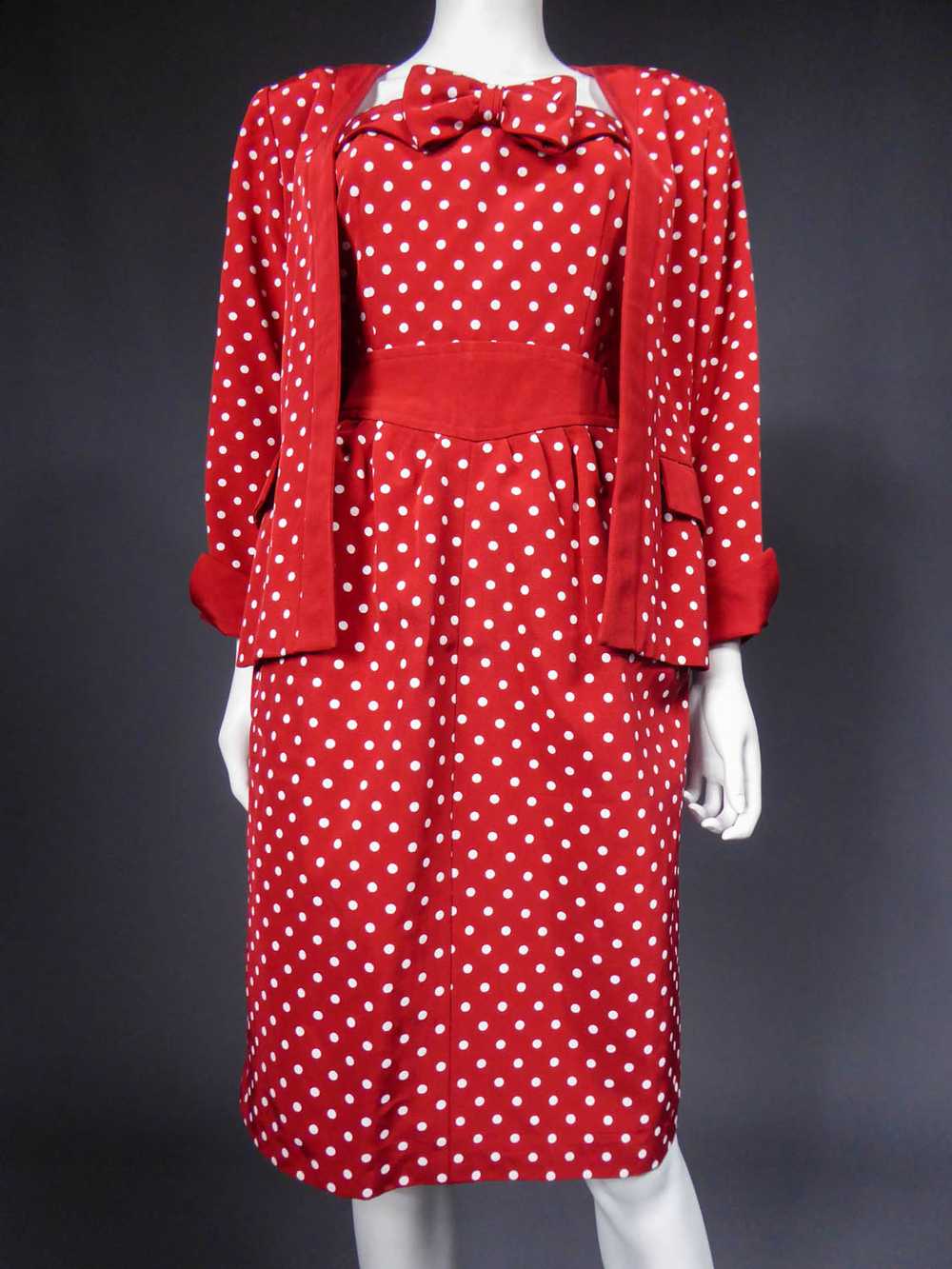 Nina Ricci Dress and Jacket Set - Circa 1980 - image 1