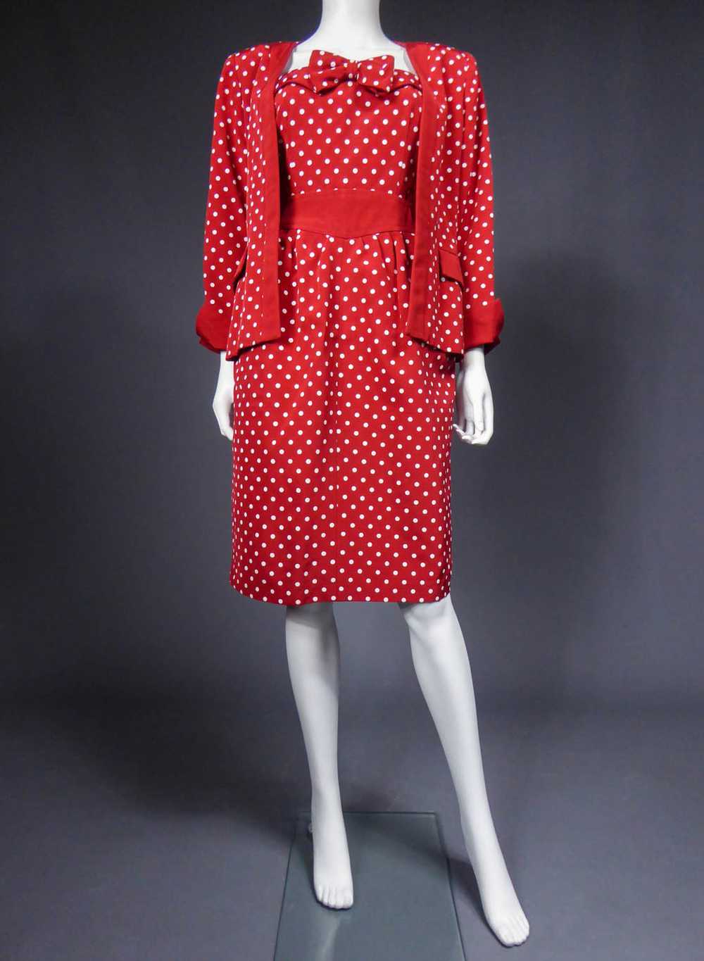 Nina Ricci Dress and Jacket Set - Circa 1980 - image 2