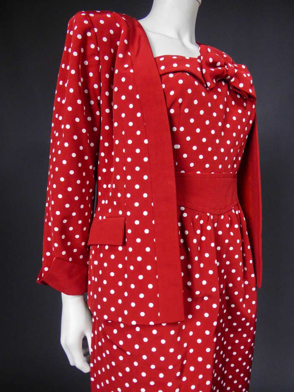 Nina Ricci Dress and Jacket Set - Circa 1980 - image 6