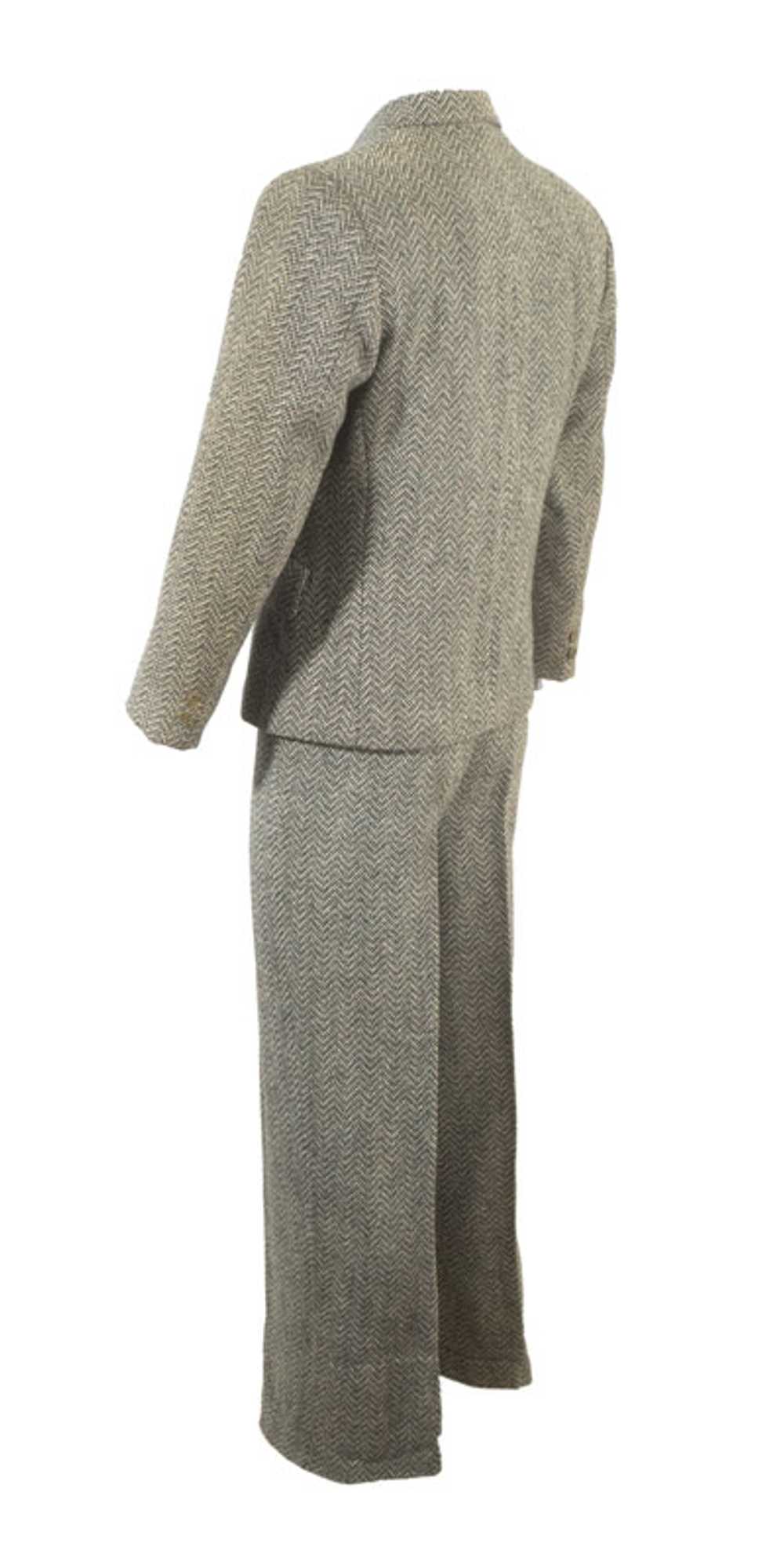 1930s Ex Hollywood Costume Tweed Suit - image 3