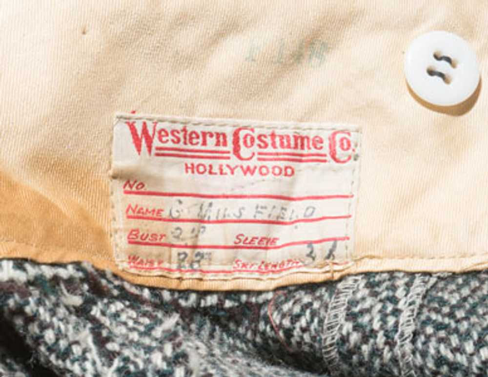 1930s Ex Hollywood Costume Tweed Suit - image 5