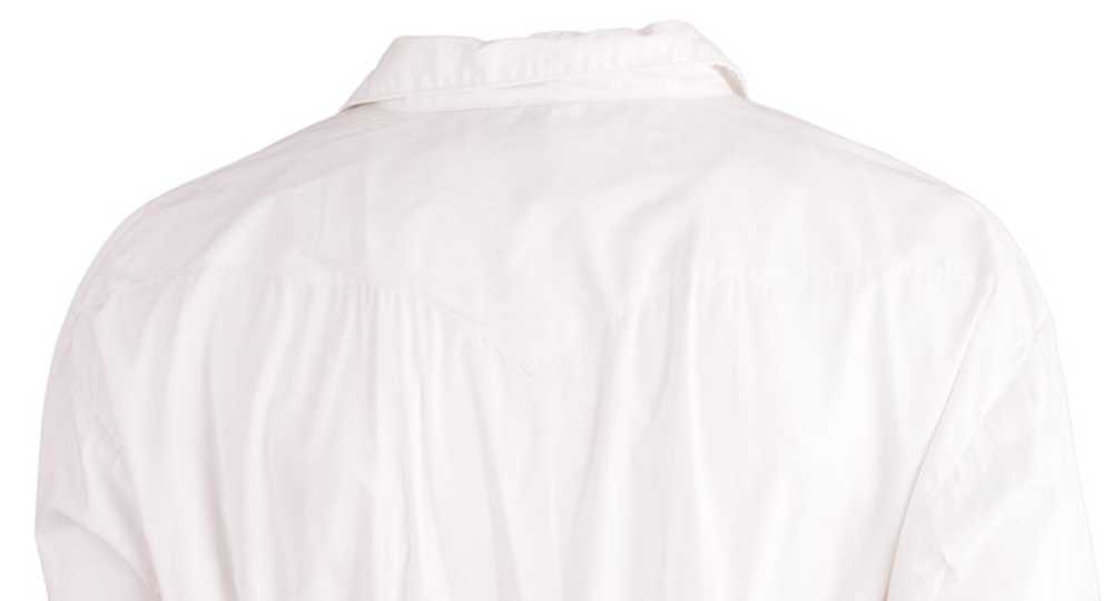 1950s White Cowboy Shirt - image 2
