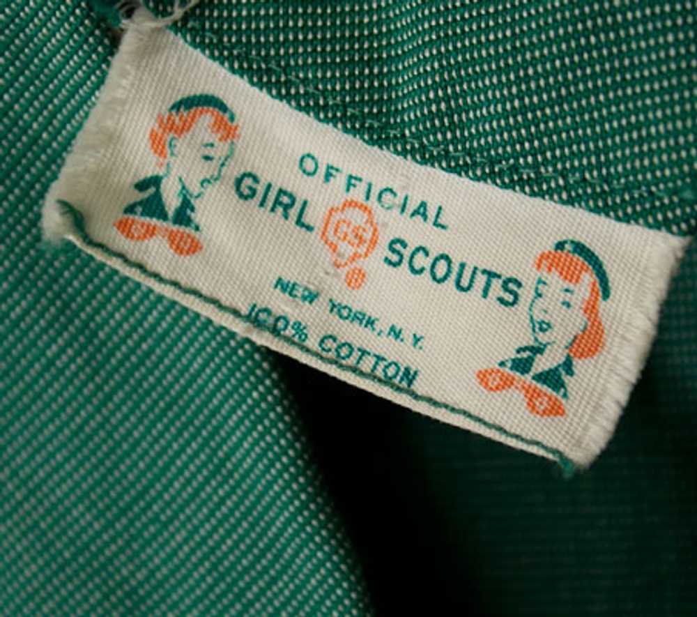 1950s Girl Scout Uniform Dress and Jacket - image 4
