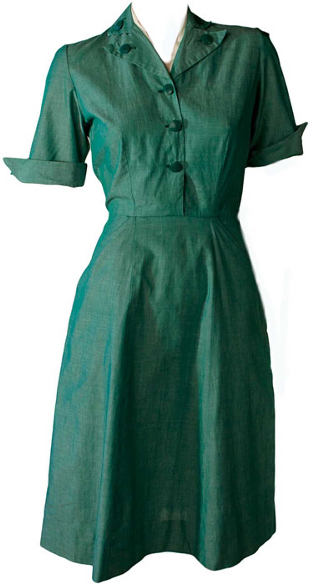 1950s Girl Scout Uniform Dress and Jacket - image 5