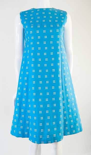 1960s Donald Brooks Mod Dress