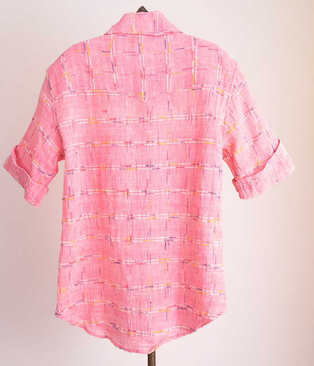 Vintage Gauze Hippie Blouse - image 2