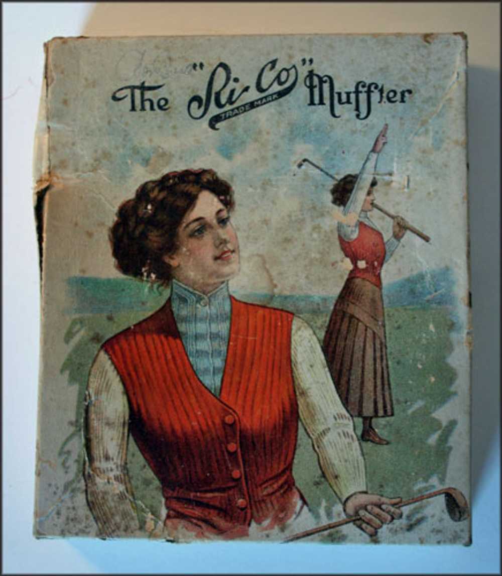 Victorian Knit Muffler - image 1