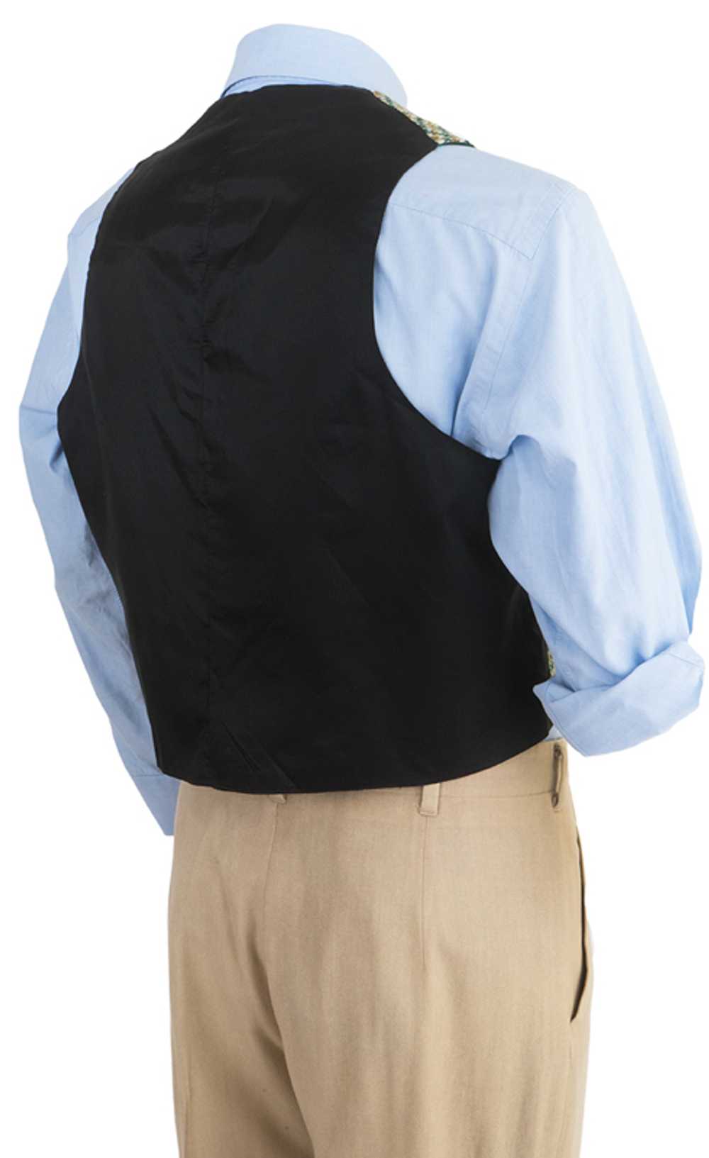 1960s Reversible Wool Vest - image 2