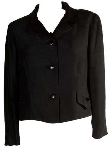 Tailored 1950s Silk Jacket - image 1