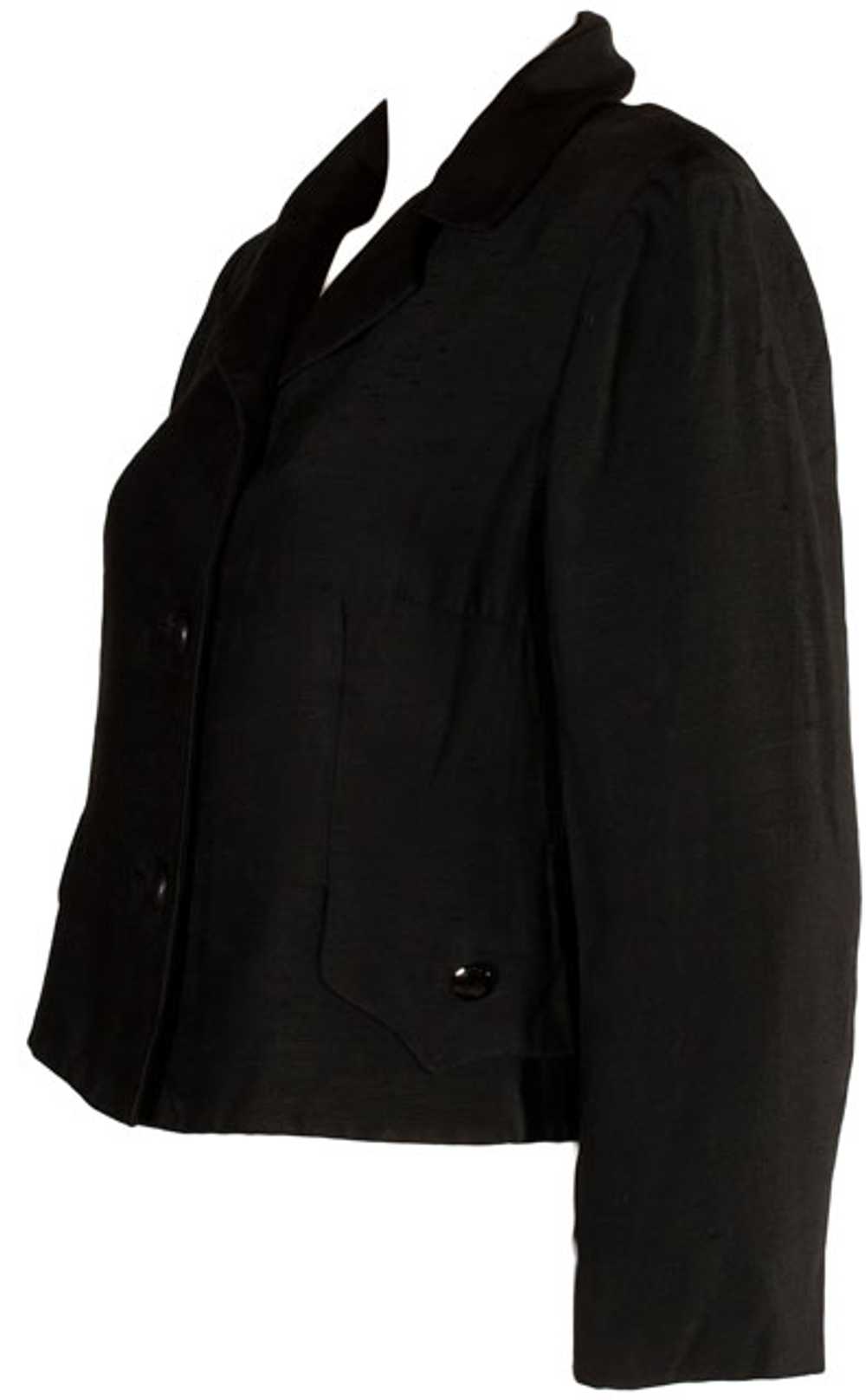 Tailored 1950s Silk Jacket - image 2