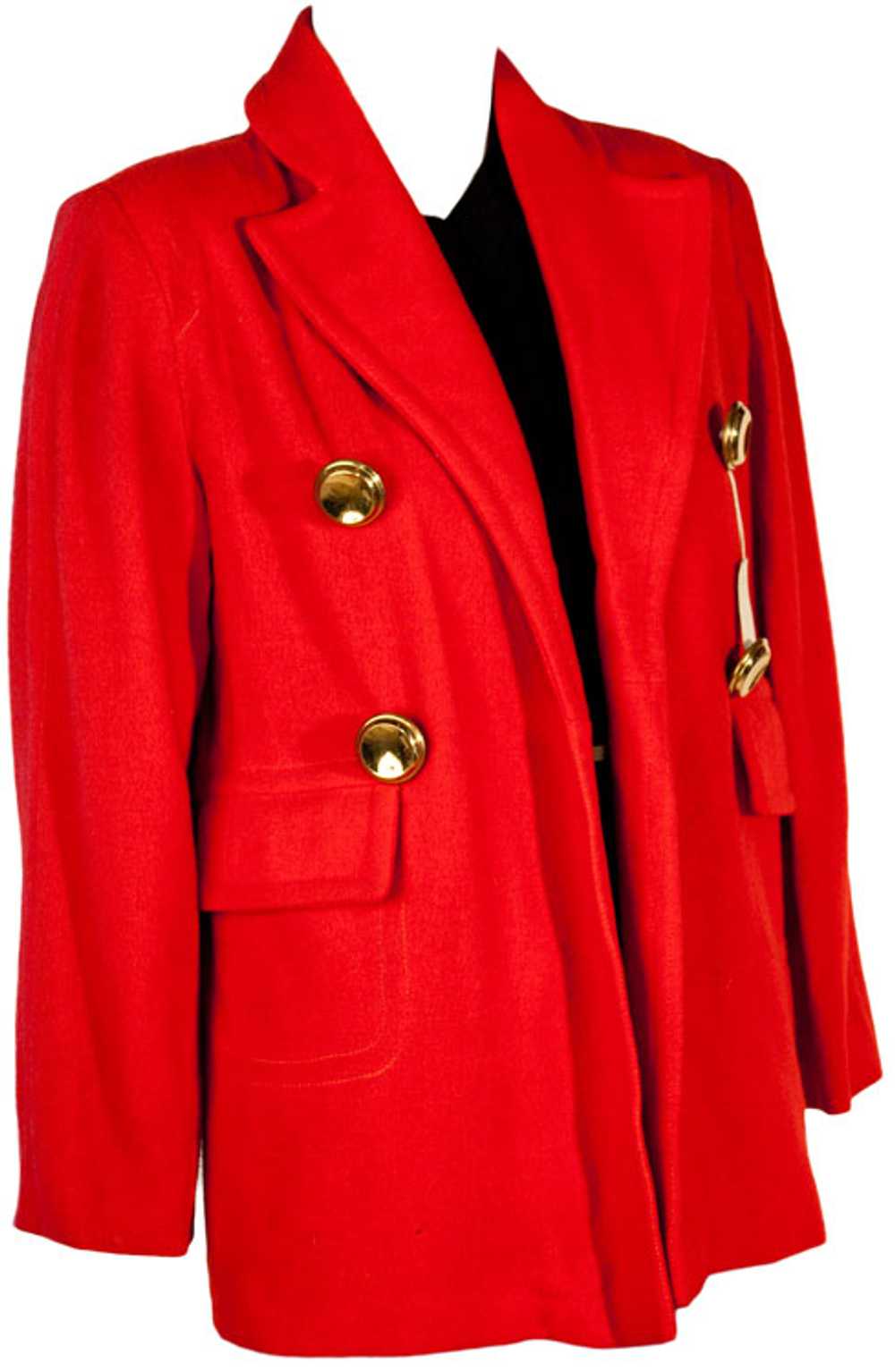 1950s Bold Red Jacket - image 1